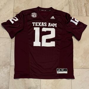 Texas A&M Premier Football Jersey Adidas Maroon - XL